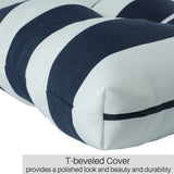 2 Pcs Set High Back Patio Chair Cushions, Tufted Rocking Chair Cushions, Adirondack Cushions for W419P271777