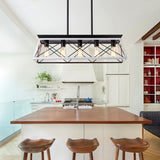 (Same as W134065438/L1001) 5-Light Farmhouse Chandeliers For Dining Room white(No Bulbs) W1340P206634