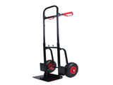 Heavy duty manual truck double handles 330 lb steel trolley for moving heavy platform truck 90186658