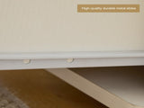 Embossed White Particle Board with Melamine Laminate 1155574cm One-Door Three-Drawer Computer Desk 28344115
