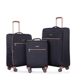 4-Piece Set ,Softshell Suitcase Spinner Wheels Terylene Sets Carry On Suitcase W284P154704