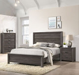 1pc Contemporary Five Drawers Chest Grayish Brown Driftwood Finish Rustic Finish Bedroom Wooden B011P234750