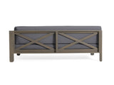 BRAVA X-BACK RIGHT CORNER BENCH, DARK GREY 57968.00DGY