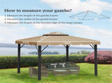 Gazebo Replacement Canopy -AS 88228918