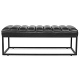 Metal Base Upholstered Bench for Bedroom for Entryway W68049925