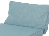 HONOLULU CLUB CHAIR CUSHION SET, BACK CUSHION AND SEAT CUSHION, TEAL, SET OF 2, N775P270231T