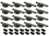 SBC 350 1.60 Ratio 3/8" Self-Aligning Stainless Steel Roller Rocker Arms Nuts 58689010