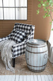 22.5x22.5x26" Drum Side Table W2078P324201