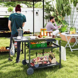 Outdoor Bar Cart Grill Table 74360105