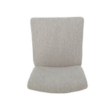 Contemporary Fabric Button Tufted 26 Inch Counter Stools, Set of 2, Light Grey 71254.00LGRY