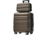 6-Piece ABS Hardshell Luggage Set - Lightweight & Durable Suitcases with Dual Spinner Wheels, N730P262652G