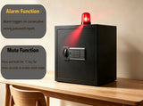 1.7 Cubic Foot Hidden Home Safe with Fingerprint & Digital Keypad Lock, Black, No Assembly Required 46207444