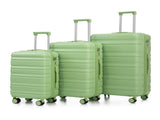 HIFINE TOURIST 20"/24"/28" 3 pcs/set in ABS Spinner Wheel Luggage, Carry on Suitcase, Matching W2787P342143