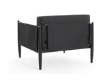 DAWSON OUTDOOR PATIO 2PCS BLACK ALUMINUM CLUB CHAIR N775P247810B
