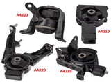 Engine Motor Mounts 4pcs For Toyota Corolla 1.8L A4219 Automatic Trans 46848643