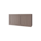 Nakya Kitchen Wall Cabinet with 2 Doors, White Oak B128P314811