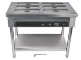 6-Pan Commercial Food Warmer, Professional Buffet Catering Food Warmer, Electric Steam Table, 38071580
