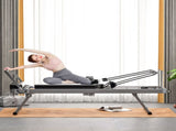 Extra Large Pilates Reformer - Multi-functional Home Fitness Equipment, 395lbs Capacity, with W2896P215104