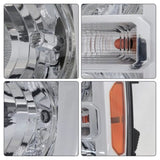 Chrome Fit For 2023-2024 Ford F250 F350 SuperDuty Halogen Type Headlights Assy Left 93407373