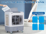3 in 1 Portable Evaporative Cooler,Indoor,Outdoor,2647CFM Personal Air Cooler with remote control 15062358