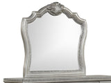 Destiny Traditional Style Mirror Made with Wood frame in Silver B009P234700