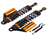 2Pcs 13.5'' 340mm Air Rear Shock Absorber Suspension Damper Motorcycle Fits for Honda Harley 73041170