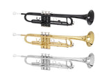 Brass Trumpet Bb with 7C Mouthpiece for Standard Student or Beginner Silver 03408510
