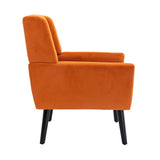 Modern Soft Velvet Material Ergonomics Accent Chair Living Room Chair Bedroom Chair Home Chair With W67634088