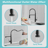 Touchless Kitchen Faucet,Hands Free Automatic Smart Kitchen Faucet W1932P154584