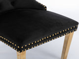 Furniture,Modern, High-end Tufted Solid Wood Contemporary Velvet Upholstered Dining Chair with 45655685