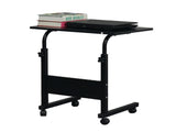 Removable P2 15MM Chipboard & Steel Side Table with Baffle Black 06319375