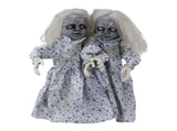 2.8ft Twin Girls Halloween Standing Decoration 82022106