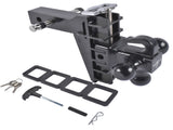 Adjustable Trailer Hitch with Hook, Tri-Ball 17000 LBS 95970833