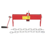 ZNTS Heavy Duty Steel 2 Ton / 4000lbs Engine Hoist Load Leveler Shop Crane Cherry Picker with 2 Chains 04895571