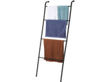 Wall Leaning Blanket Ladder Decorative Metal Towel Drying Quilt Holder Rack for Living Room Bathroom 33855042