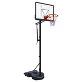 Portable Basketball Hoop for Youth Adults & Kids,Adjustable Height 6.89 ft to 10.01 ft,34 inch 63367629