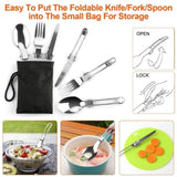 16Pcs Camping Cooking Ware Set Camping Stove Cookware Kit Aluminum Pot Pan Kettle Set with Bowls 99108399
