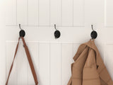 Entryway Bench with Standing Coat Rack, Hall Tree with Shoe Storage Bench, Entryway Organizer with 5 W409P262447