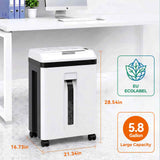 150 Sheet Paper Shredder Heavy Duty, Micro Cut and CDs/Cards, P5 Security Level, 60Min Non Stop 92277130