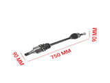 2Pcs Front Left and Right CV Axle Shaft Fit for 2020-2023 Nissan Sentra 2.0L L4 Auto Trans FWD 82757063
