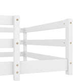 Twin Size Bed, Montessori Bed with Fence, Kids Montessori Bed Twin Size, Wood Montessori W1820P235710