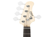 Gjazz Electric 5 String Bass Guitar Full Size Bag Strap Pick Connector 24859785