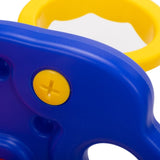 Toddler Slide, Dolphin Play Slide for Outdoor and Indoor, Freestanding Climber Playset with W2181P155572