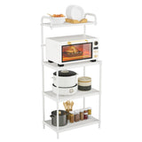 4 layer storage shelf white 83440110