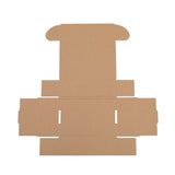 50 Corrugated Paper Boxes 6x4x2 " White Outside and Yellow Inside 73774264