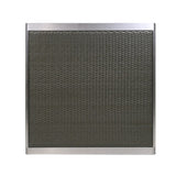 Outdoor Dining Table - Anodized Aluminum - Wicker Table Top - Square - Silver and Gray - 35" 64420.00