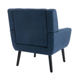 ZNTS Modern Soft Linen Material Ergonomics Accent Chair Living Room Chair Bedroom Chair Home Chair With W67634083