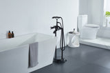 ZNTS Freestanding Bathtub Faucet with Hand Shower W1533125029