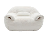 Bean Bag Chair, Comfy Bean Bag Sofa with Back Support, Faux Fur Bean Bag Chair for Adults and Kids, 34209376