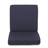 CAROLINA CLUB CHAIR & LOVESEAT CUSHION SET, NAVY, N775P270159N